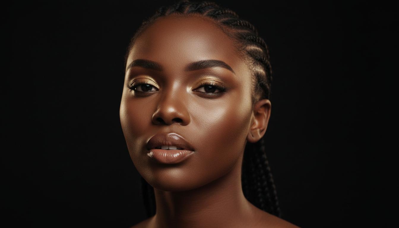 Professional makeup artist in Nairobi - EPNA Beauty bridal glam look
