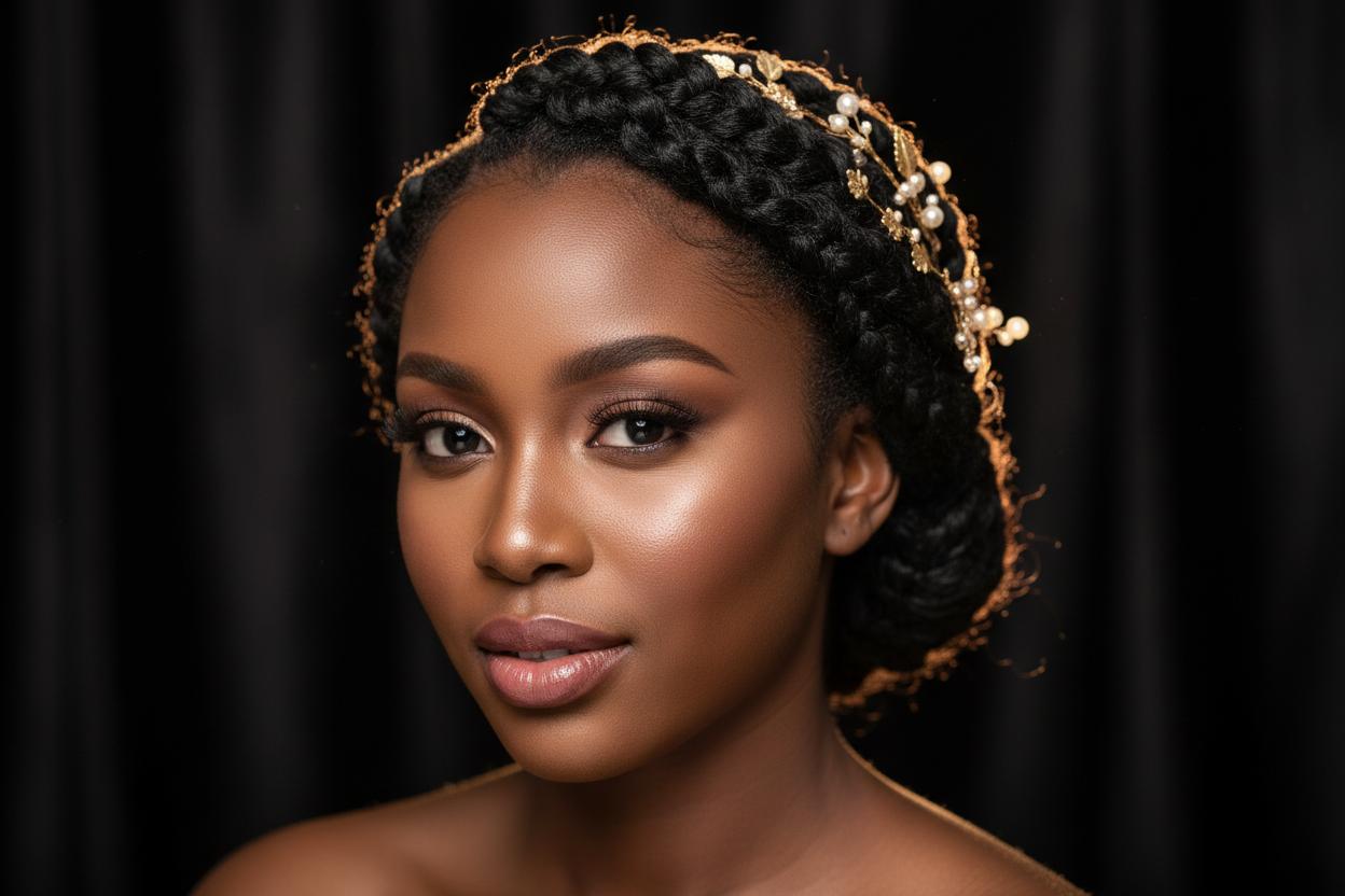 Bridal beauty makeup by EPNA Beauty Nairobi